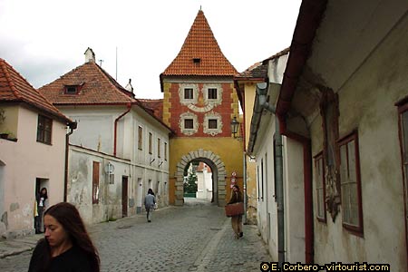 Cesky Krumlov, Budejovicka Gate