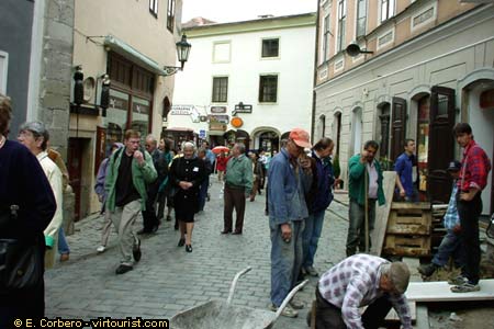 Cesky Krumlov, Latran Street