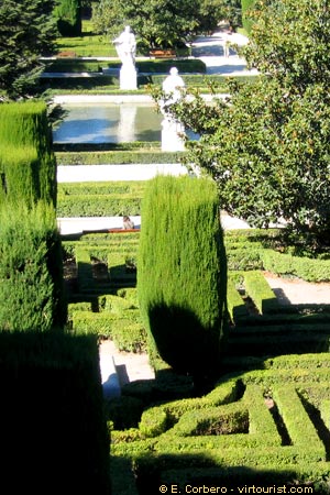 Madrid, Royal Palace, Parque Campo del Moro