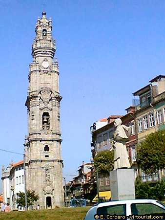 21.-Porto, "Torre dos Cl&eacute;rigos