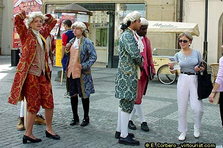 Prague, Mozarts in Staromestsk&eacute; N&aacute;mest&iacute; 