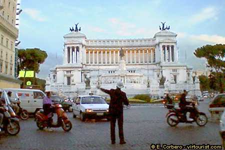 42/42.- Rome, Piazza Venezia, Vittorio Emanuele II Monument