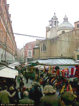 34/35.- Venice, Campo San Bartolomeo