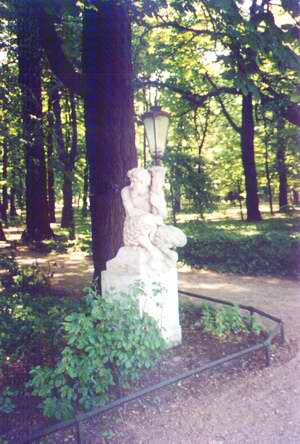 One of the lanterns
