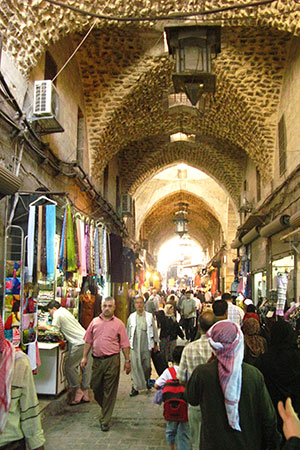 Aleppo, the souqs