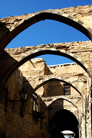 Damascus, archs in the Citadel