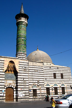 Damascus, the Citadel, mosque