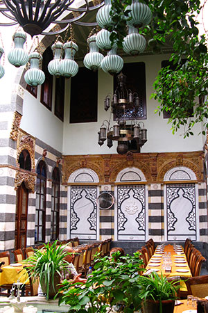 43.- Damascus, restaurant